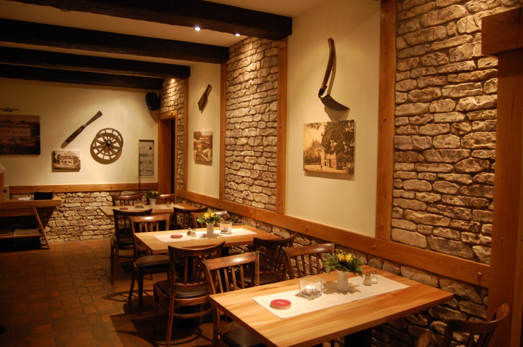 Marmaris, Feldsteinachbildung im Mühlenzimmer