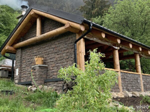 Lodge brown Fassade