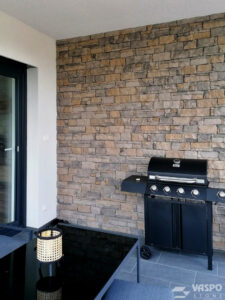 Lodge grey Terrasse