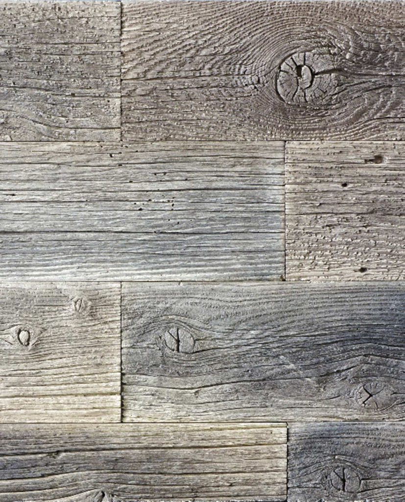 Steinverblender in Holzdesign Woodpaneel in grau-creme