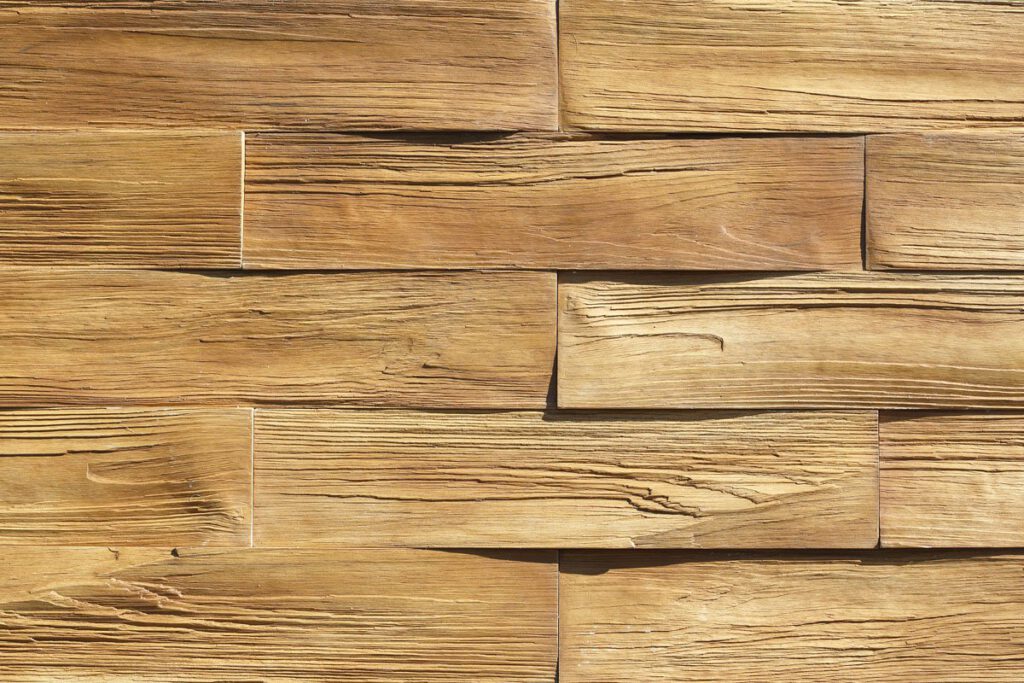 Wandverblender Timber 3 als Holznachbildung in pinie
